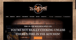 Desktop Screenshot of fireinthekitchen.ca